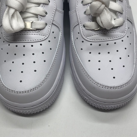 Women’s Air Force 1 ‘07 White DD8959-100 USED Without Box Dirty Laces Size 8 - Picture 10 of 14